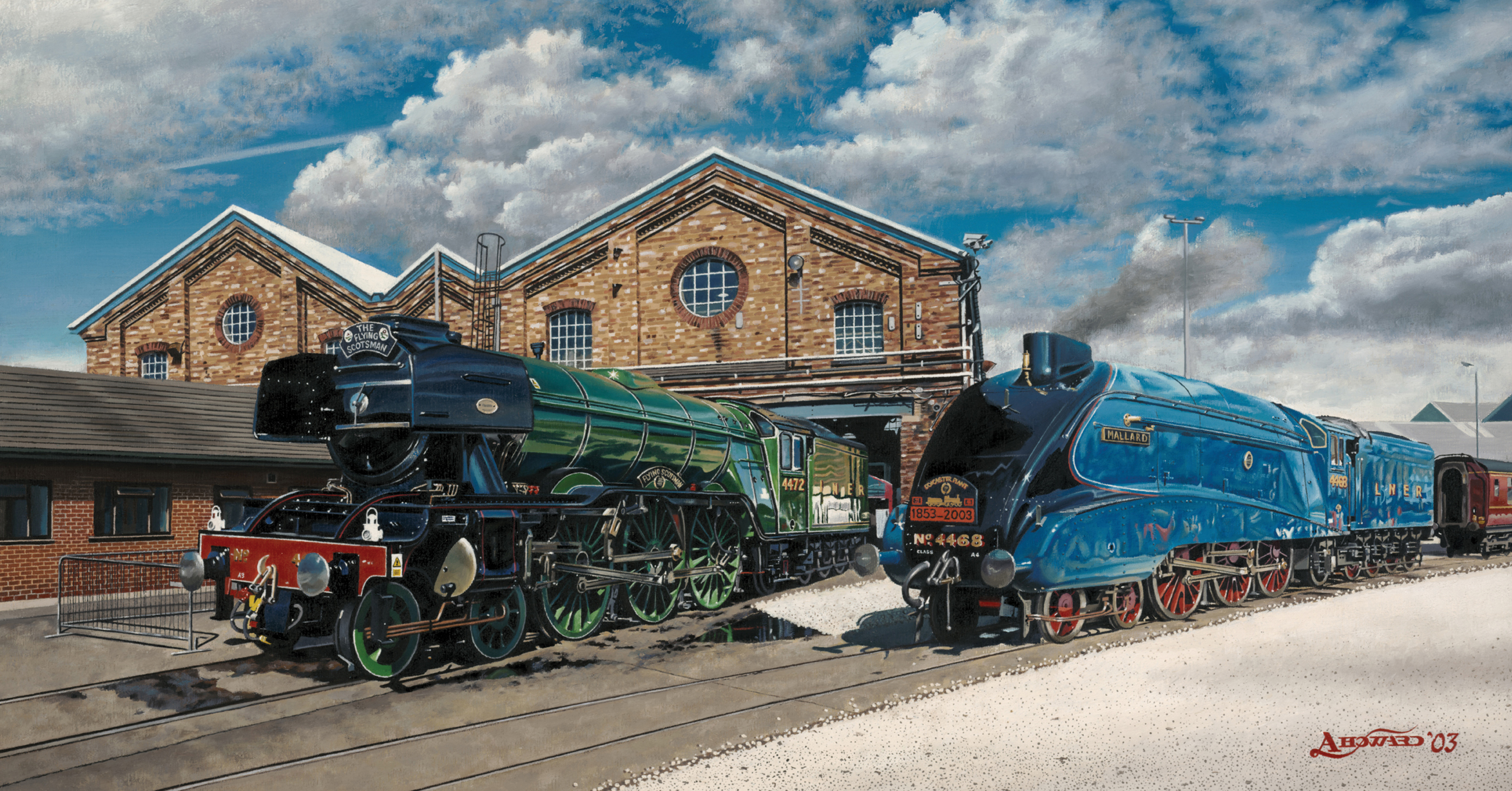 Andrew Howard Railway Paintings