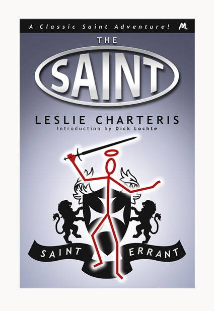 Andrew Howard designed book cover 'Saint Errant'