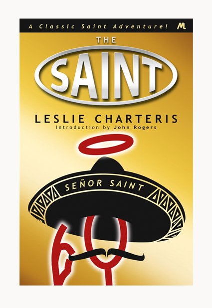 Andrew Howard designed book cover 'Senor Saint'